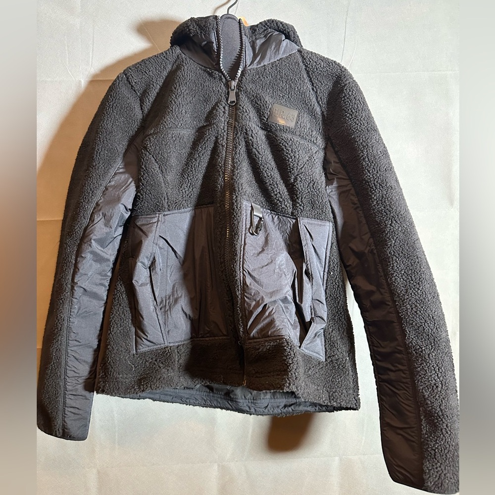 Pajar jacket sherpa jacket size large full zip black